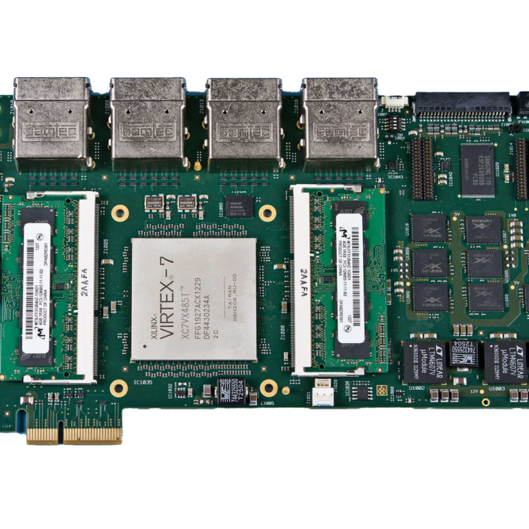 XEP_2014_2 Das Bild zeigt eine Leiterplatte.